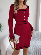 The Sweater Wraps Around The Skirt